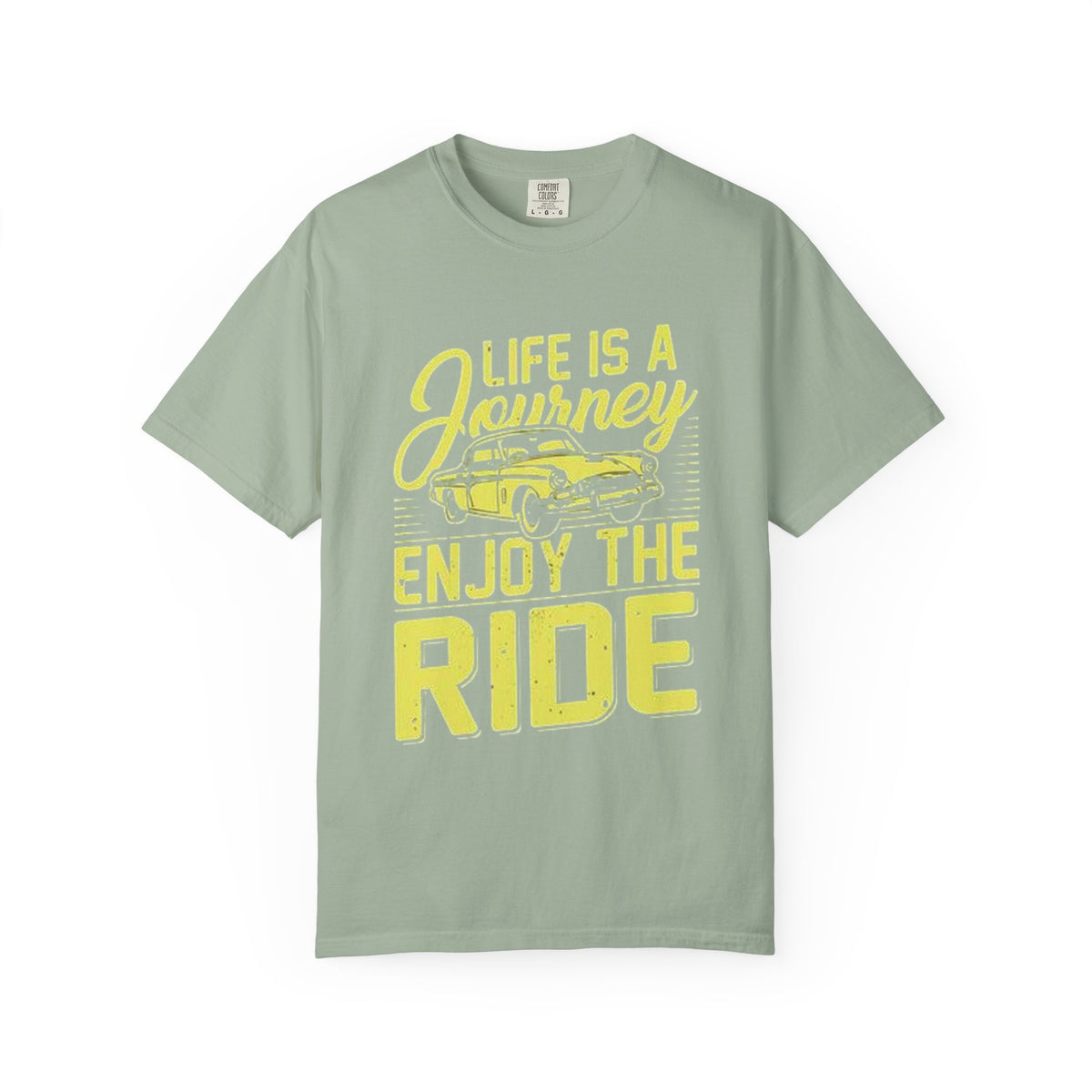 Enjoy The Ride T-Shirt — 'Life Is A Journey' Vintage Car Tee
