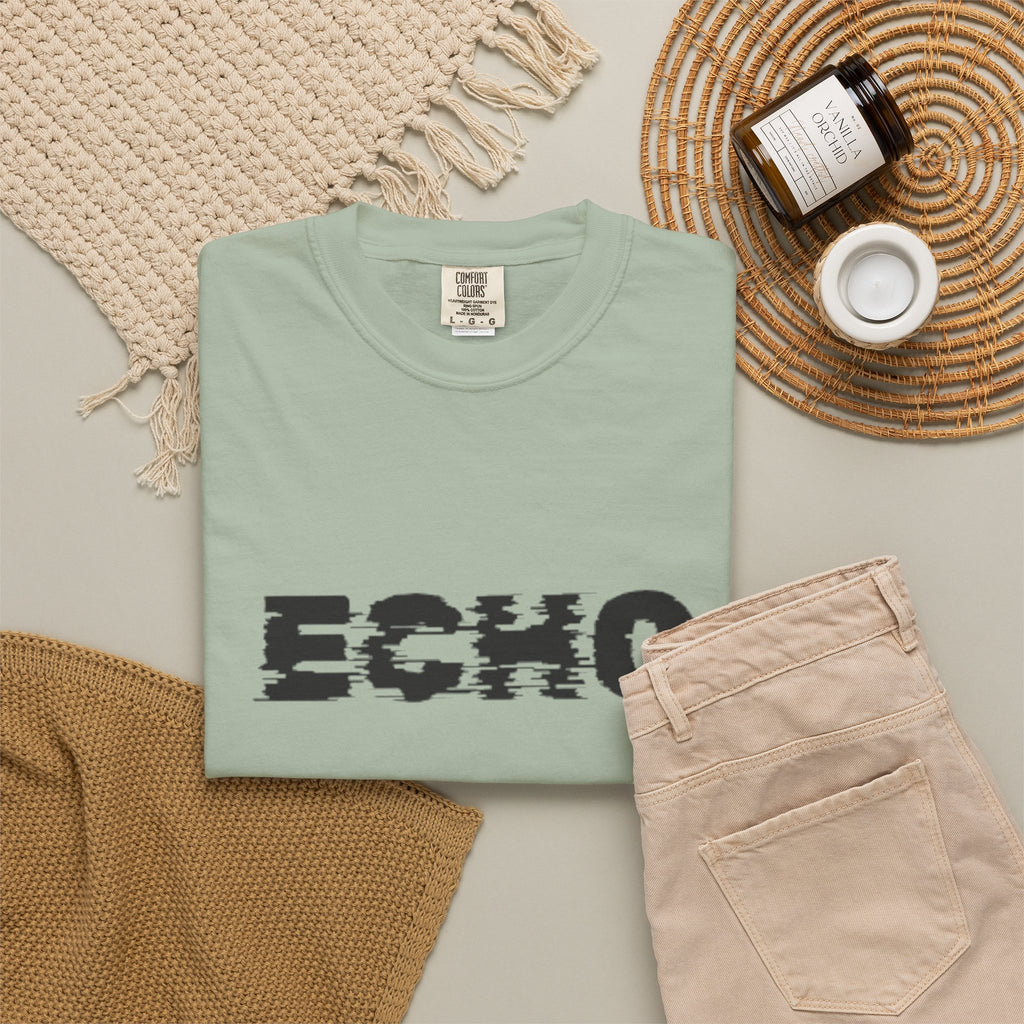 Echo Distorted Logo T-Shirt