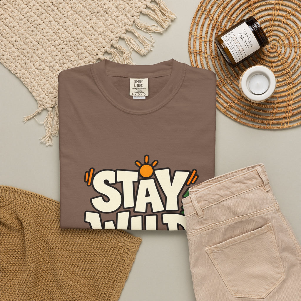 Stay Wild Every Day T-Shirt — Outdoor Adventure Graphic Tee