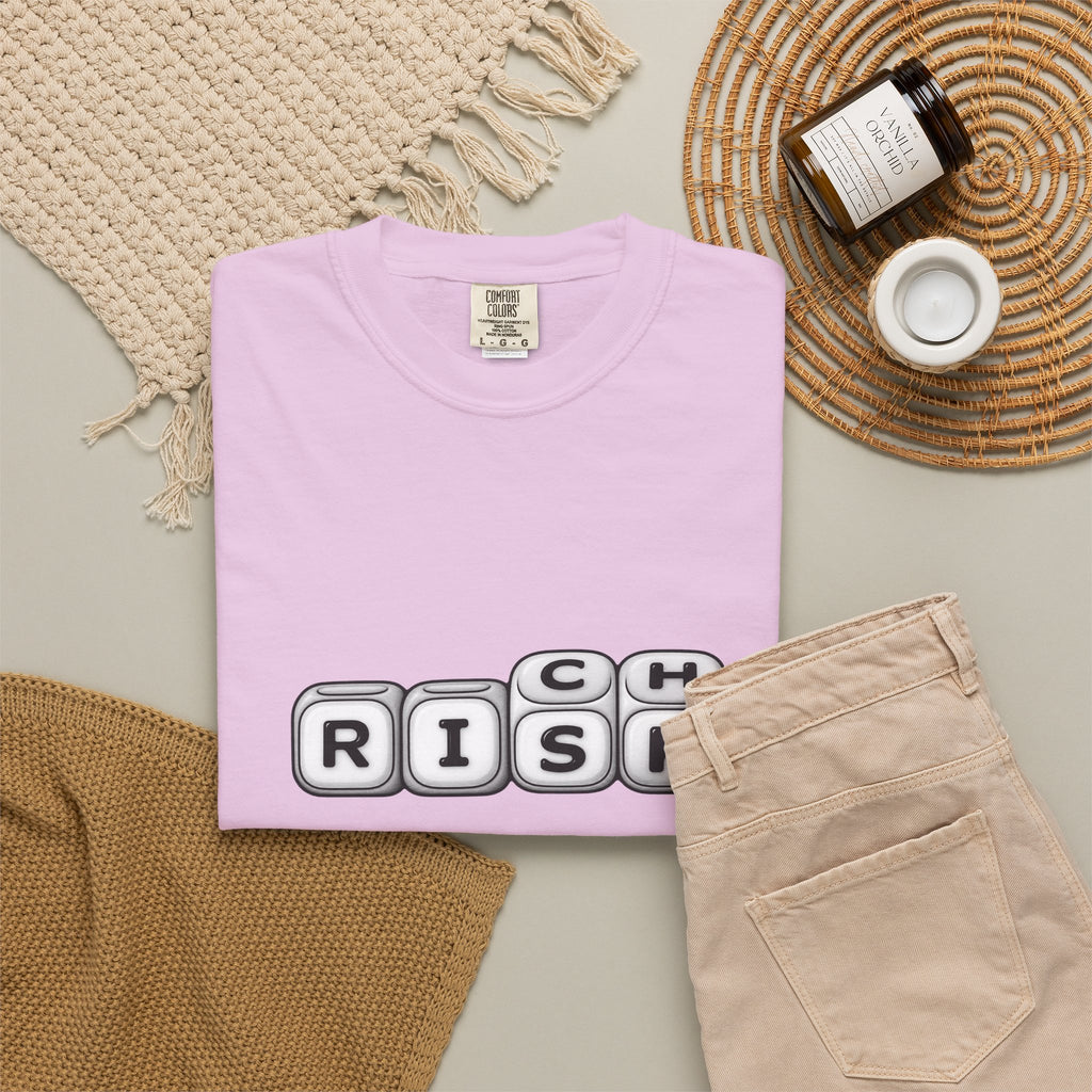T-Shirt — 'RISK' Dice Block Graphic Tee