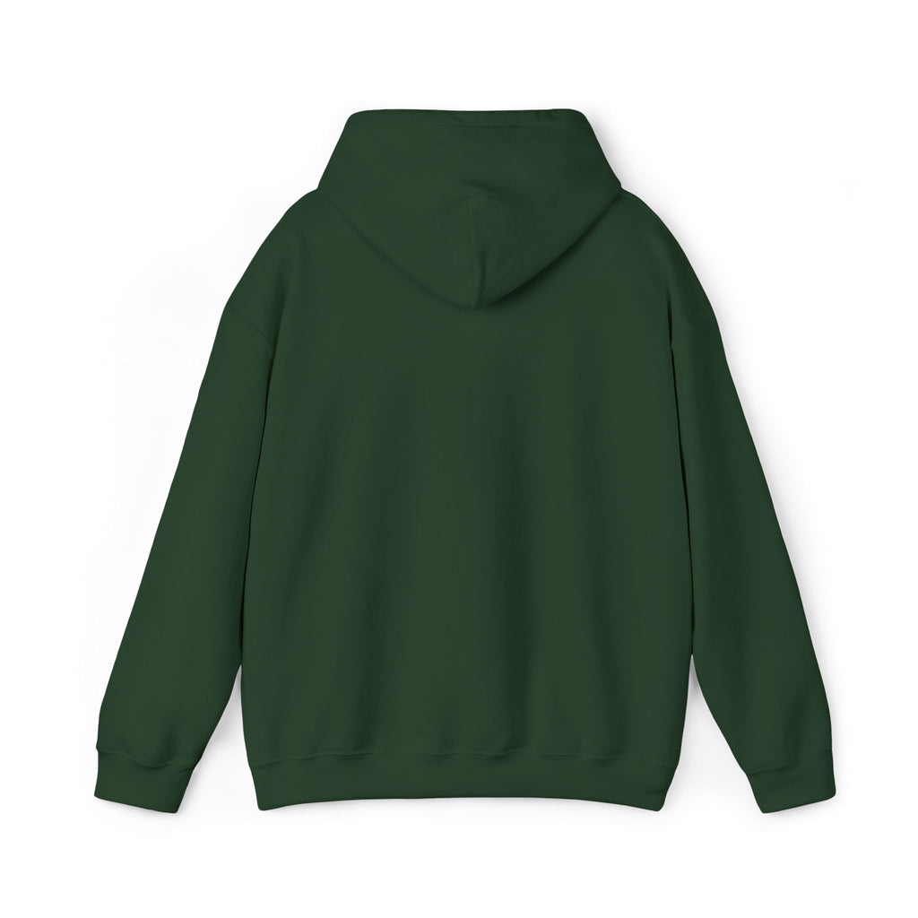 Risk/Reward Graphic Hoodie — “RISK | RICH” Distressed Text Sweatshirt