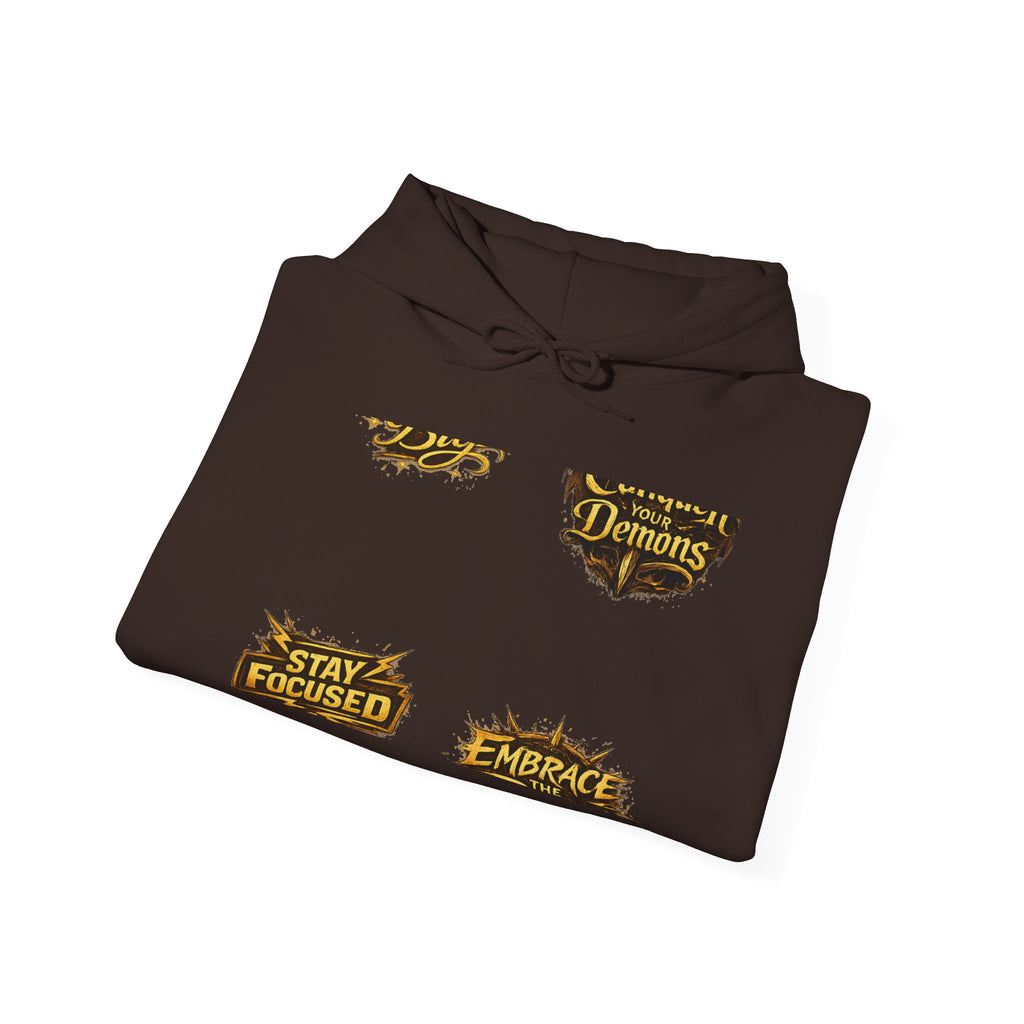 Stay Focused Hoodie — Motivational Graphic Pullover
