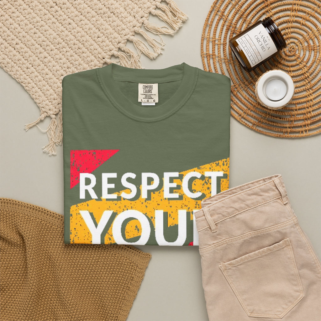 Respect Your Self T-Shirt — Empowerment Graphic Tee for Self-Care & Mental Health