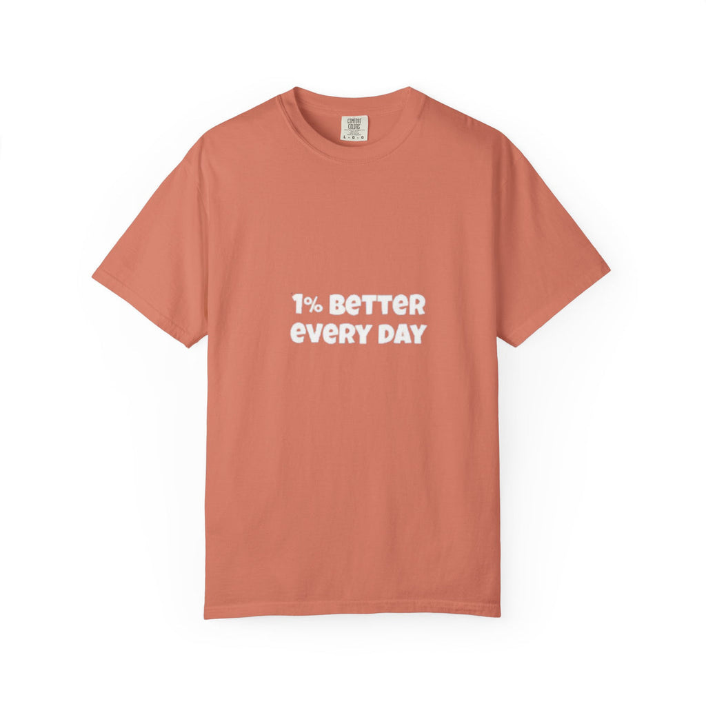 1% Better Every Day T-Shirt — Motivational Daily Progress Tee
