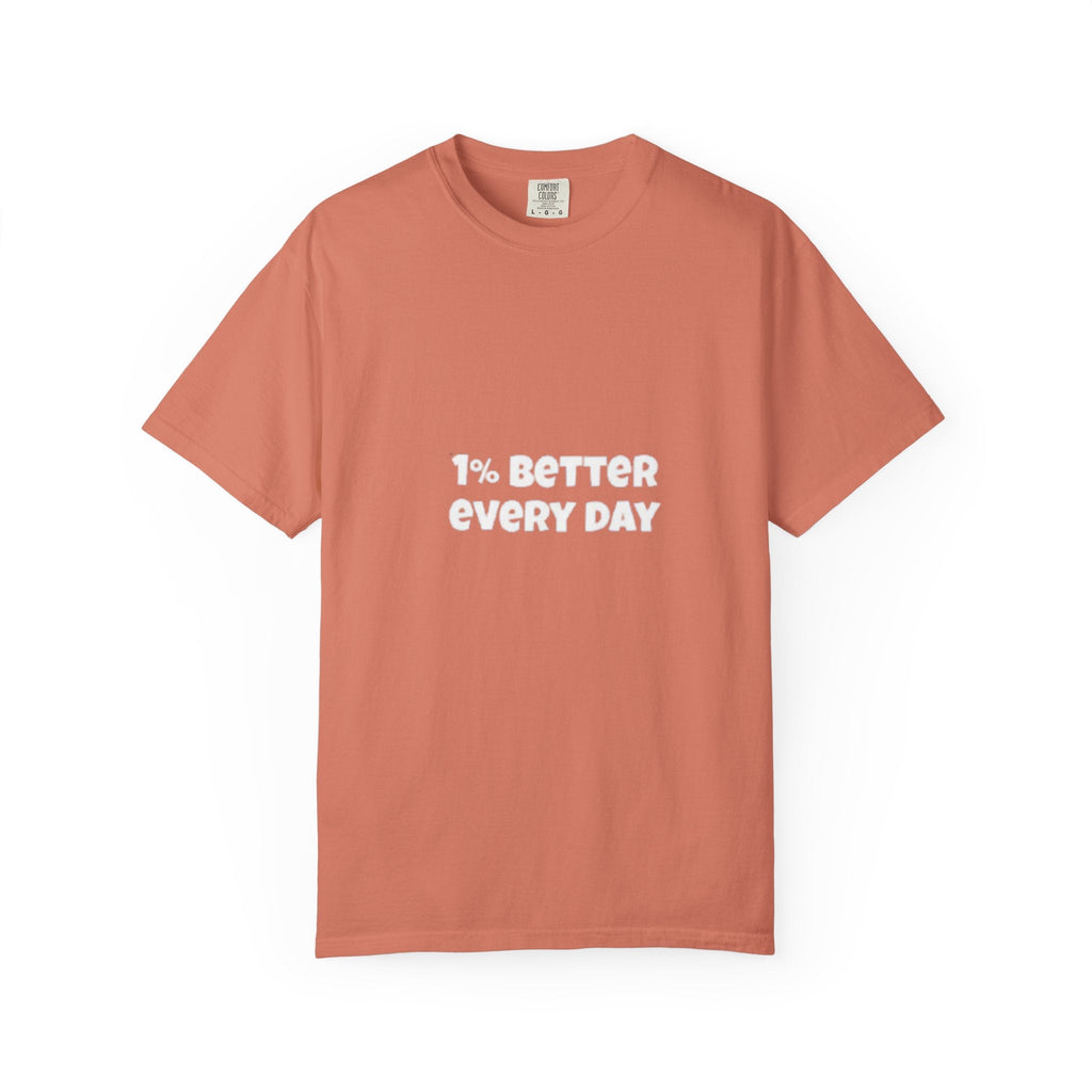 1% Better Every Day T-Shirt — Motivational Daily Progress Tee