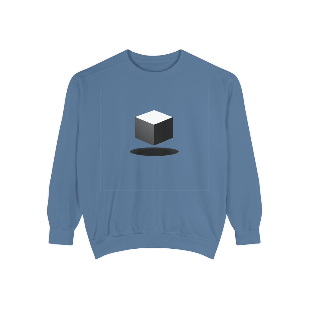 Minimalist Book Logo Sweatshirt — Reading Club Graphic Crewneck