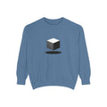 Minimalist Book Logo Sweatshirt — Reading Club Graphic Crewneck