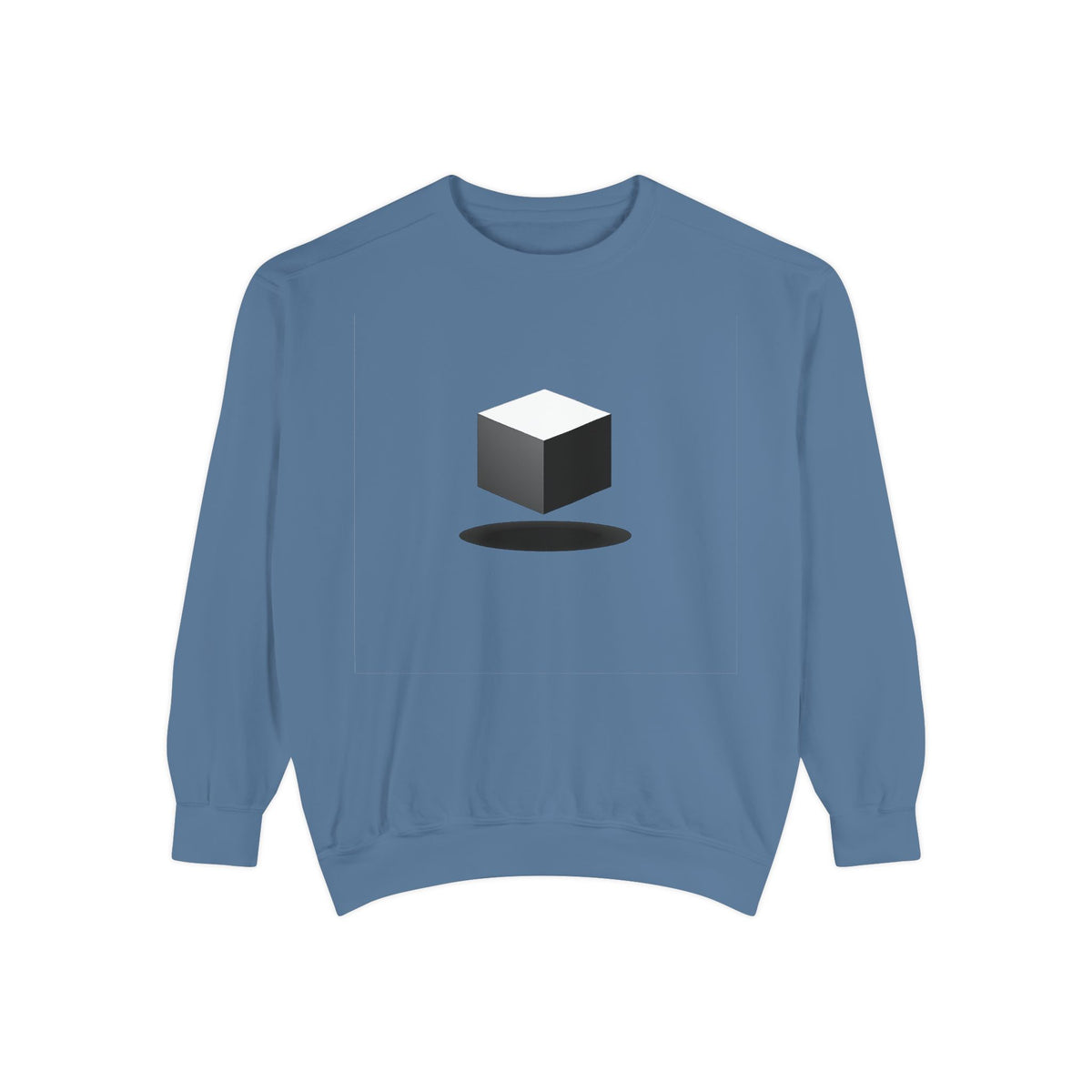 Minimalist Book Logo Sweatshirt — Reading Club Graphic Crewneck