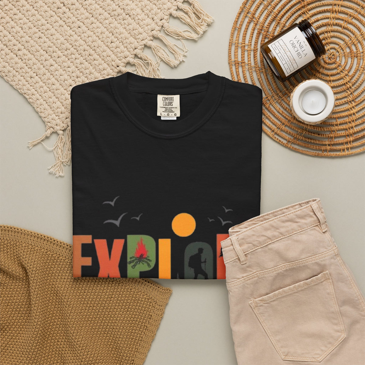 Explore Adventure T-Shirt — Outdoor Nature Graphic Tee