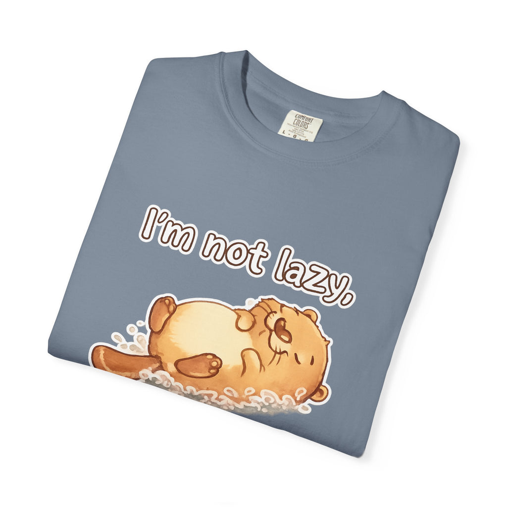 Funny 'I'm Not Lazy, I'm in Energy Saving Mode' T-Shirt