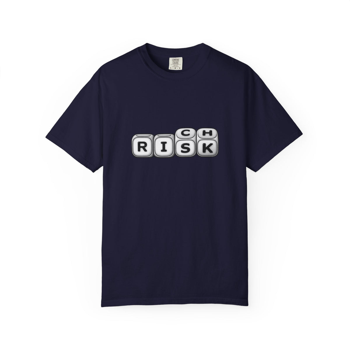 T-Shirt — 'RISK' Dice Block Graphic Tee