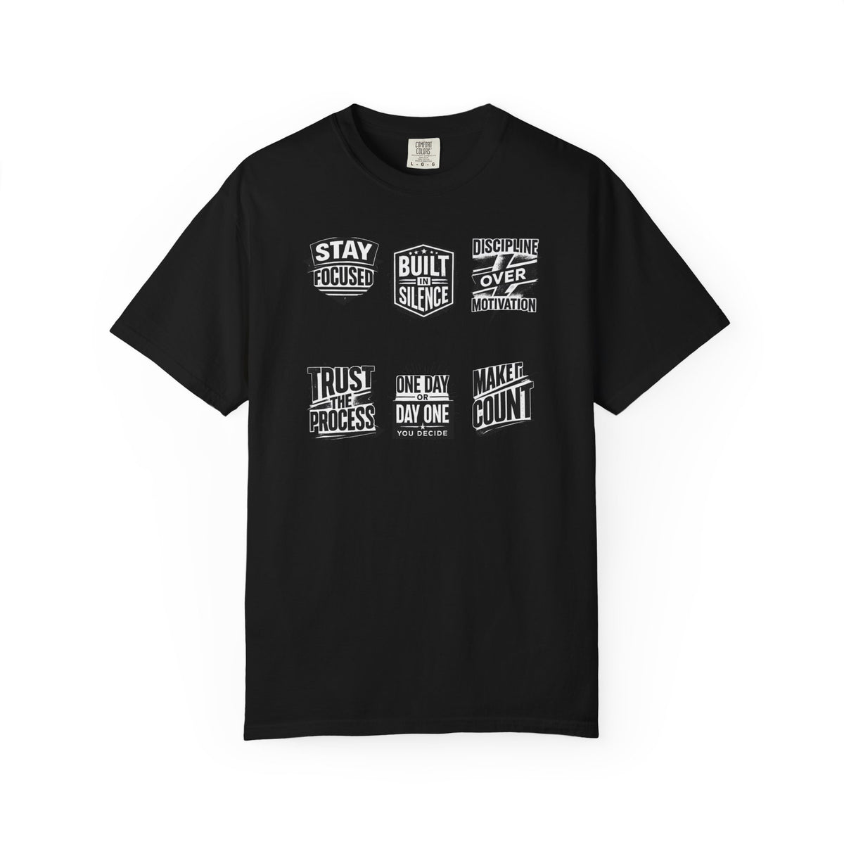 Stay Focused T-Shirt — Motivational Graphic Tee