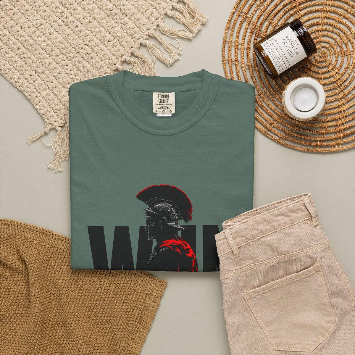 Spartan 'Win in Silence' Graphic T-Shirt