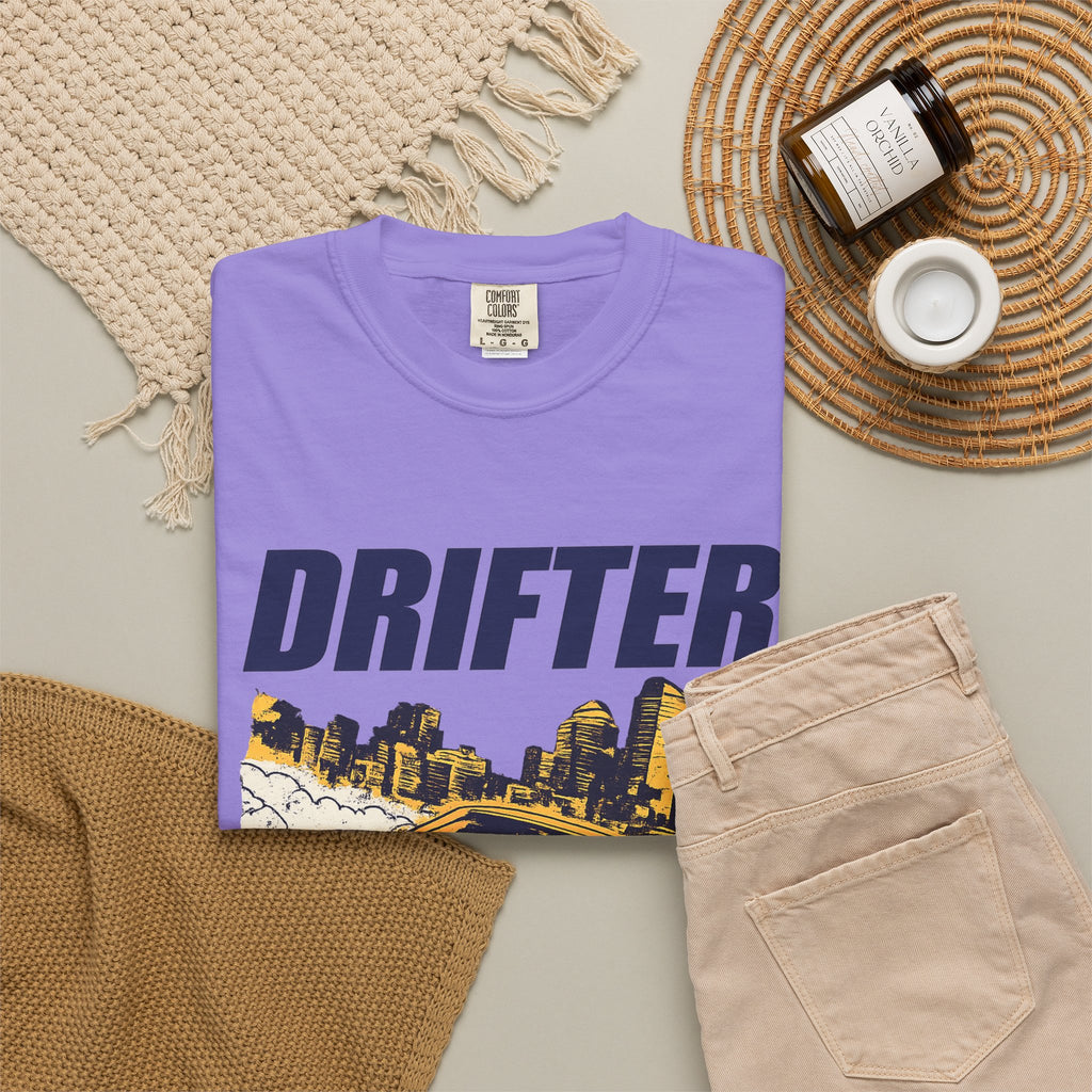 Drifter Street Racing T-Shirt — Retro Drift Car Graphic Tee