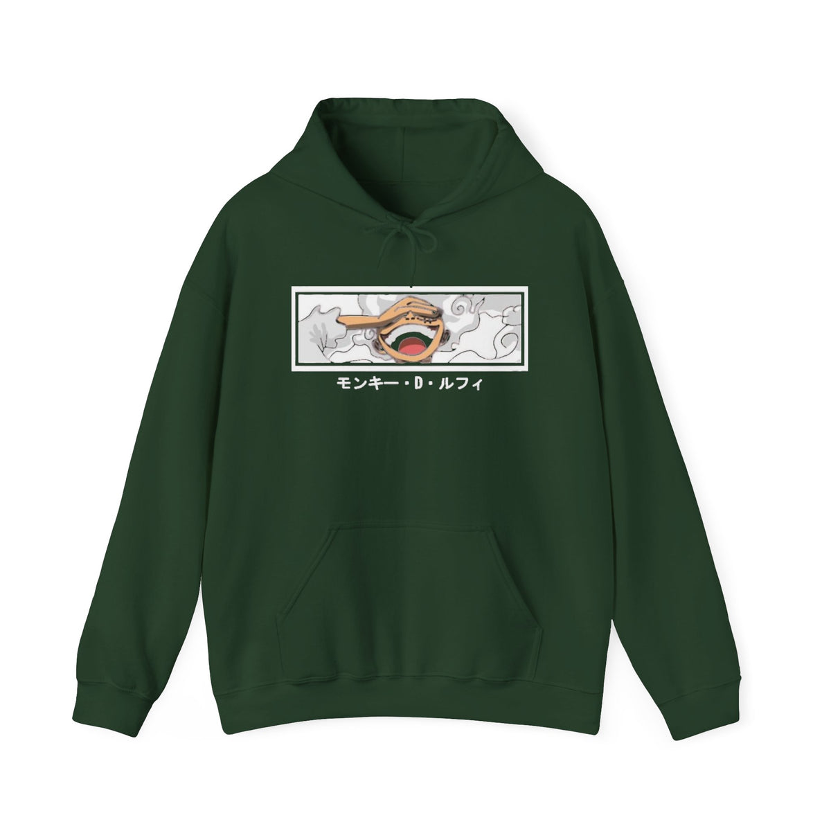 Laughing Mouth Graphic Hoodie — Anime Smile Streetwear Hoodie