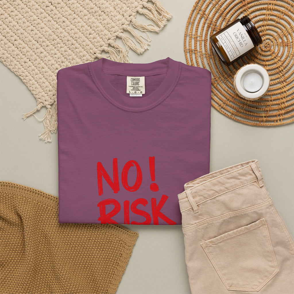 No Risk No Story T-Shirt — Motivational Graphic Tee