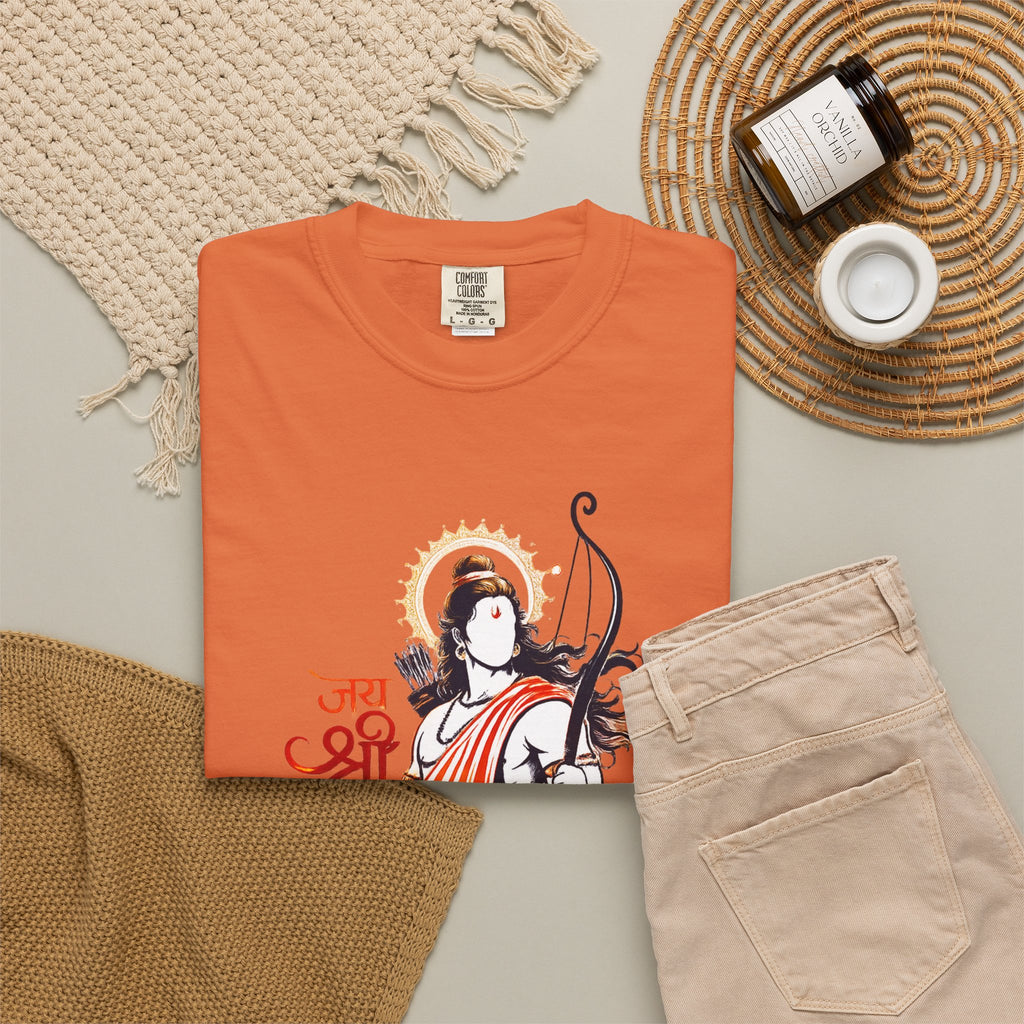 Shri Ram Bow T-Shirt — Jai Shri Ram Devotional Graphic Tee
