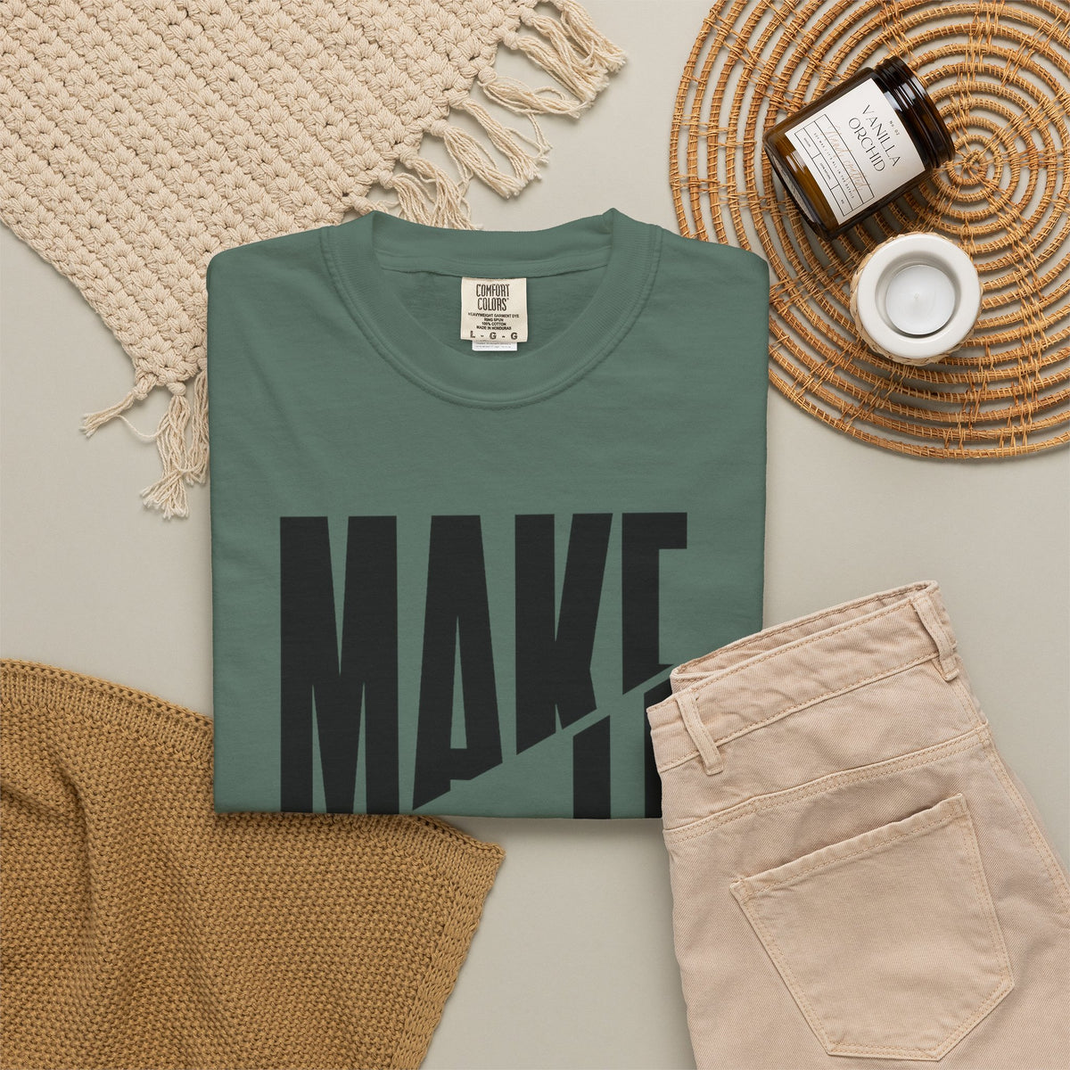 Make It Count T-Shirt — Motivational Graphic Tee