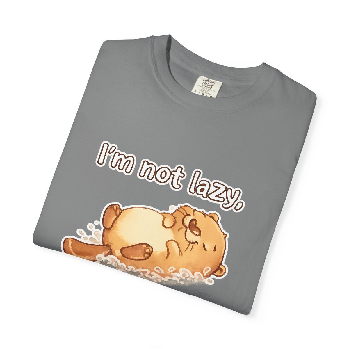 Funny 'I'm Not Lazy, I'm in Energy Saving Mode' T-Shirt