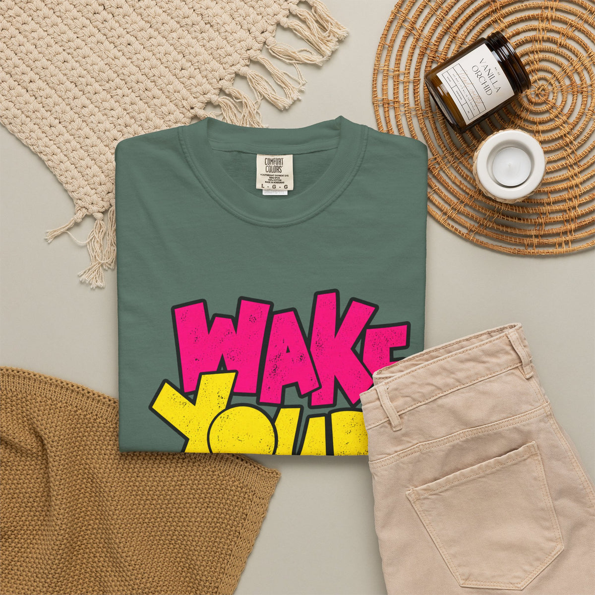 Wake Your Mind Up Graphic T-Shirt