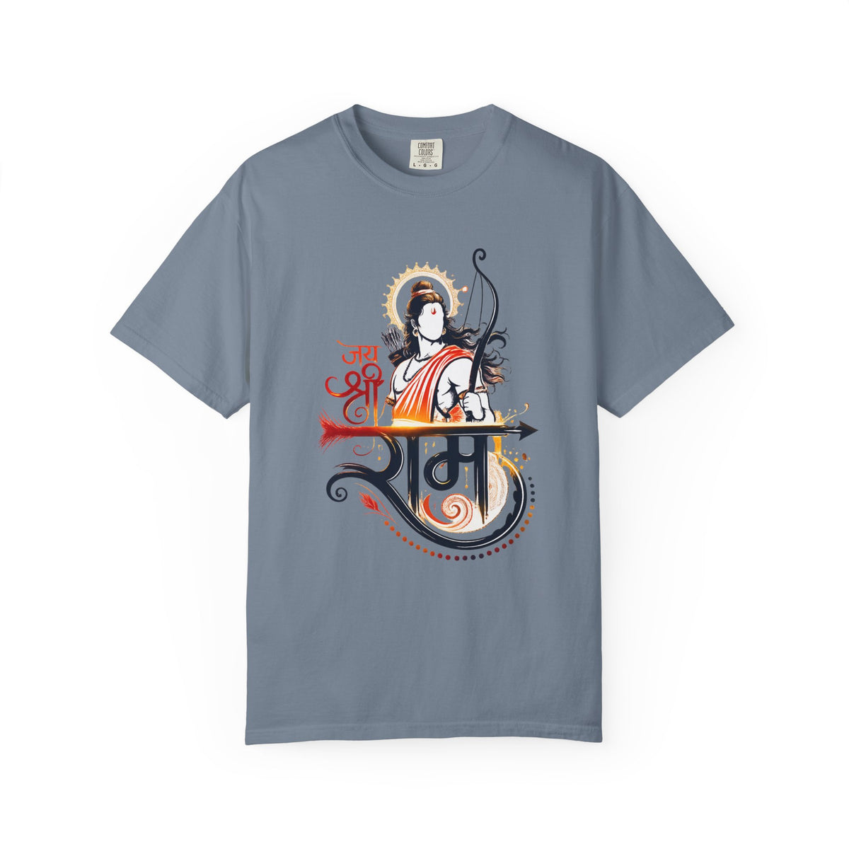 Shri Ram Bow T-Shirt — Jai Shri Ram Devotional Graphic Tee
