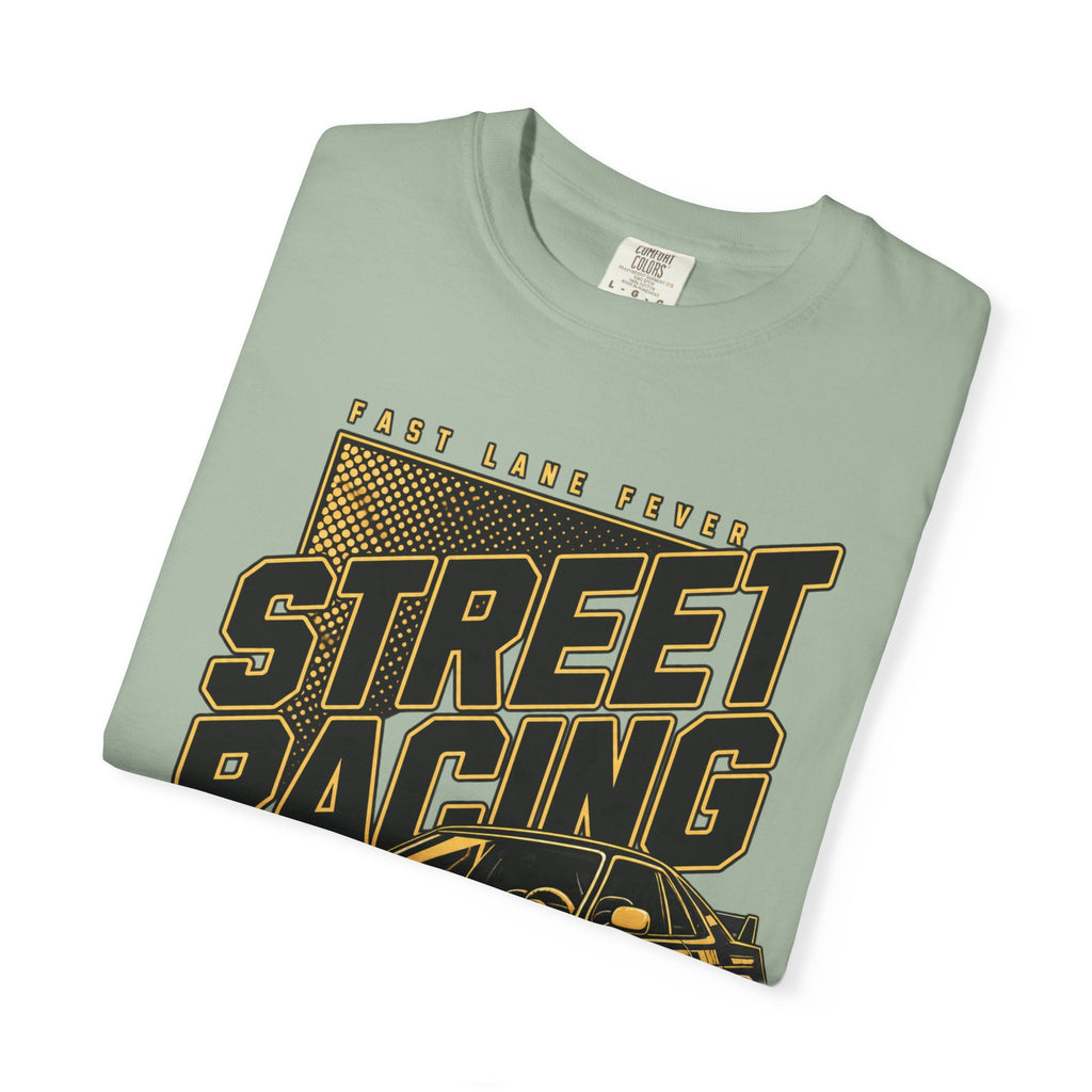 Street Racing Car T-Shirt — Retro Drift Racing Graphic Tee