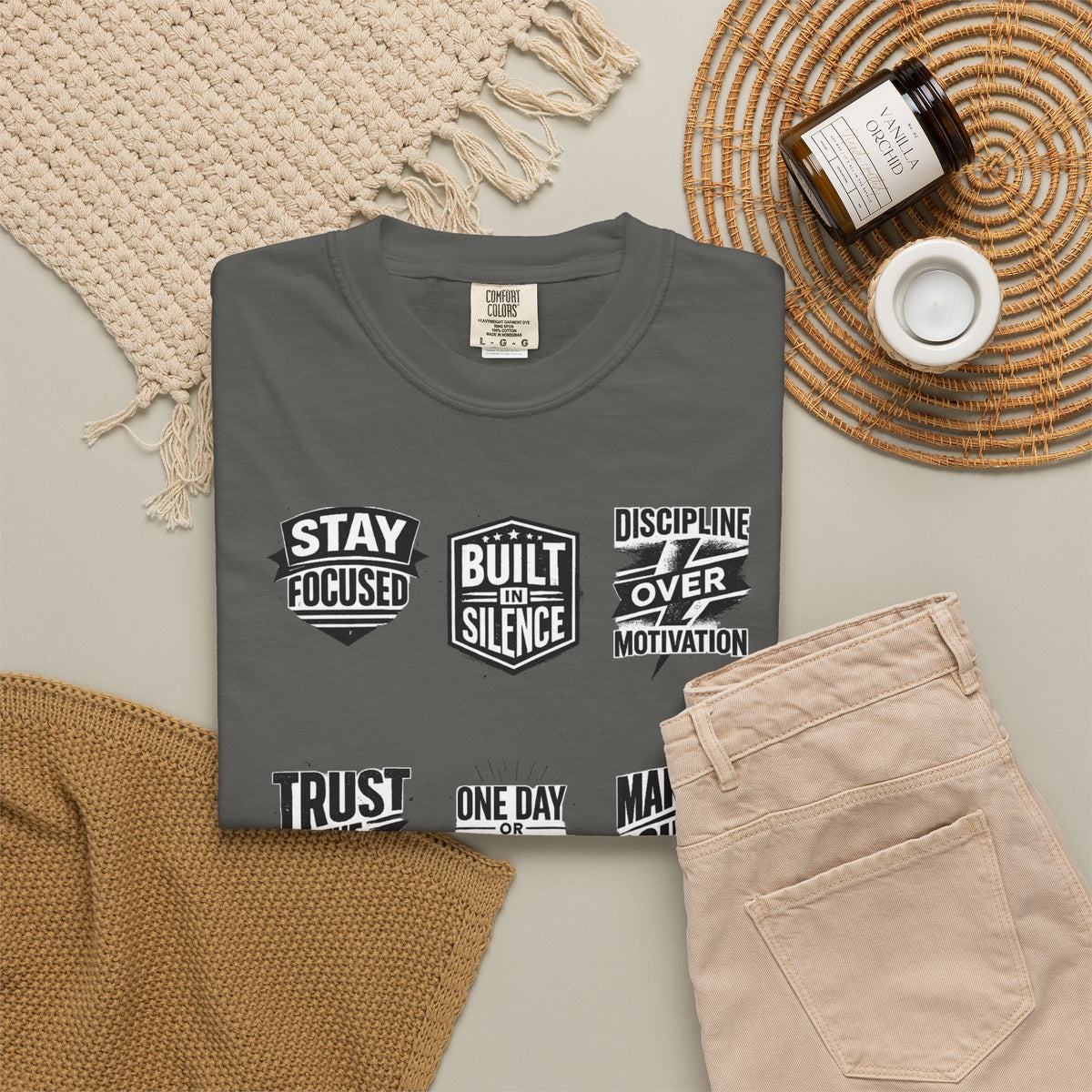 Stay Focused T-Shirt — Motivational Graphic Tee