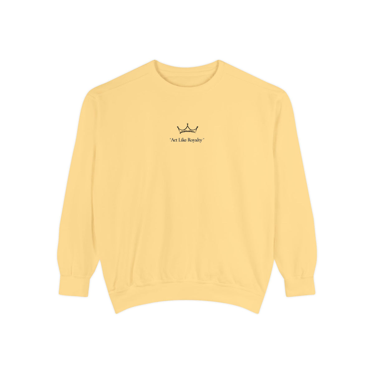 Minimal Sailboat Crewneck Sweatshirt — 'Sail the Sea' Graphic