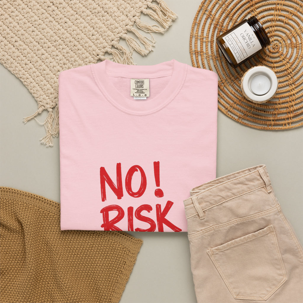 No Risk No Story T-Shirt — Motivational Graphic Tee