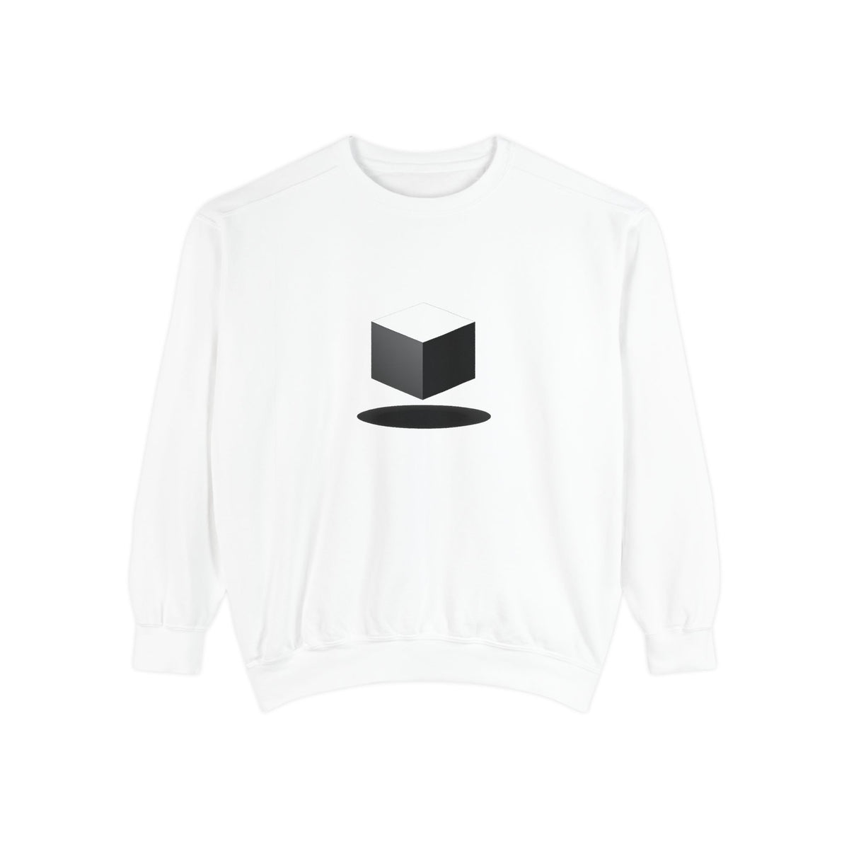 Minimalist Book Logo Sweatshirt — Reading Club Graphic Crewneck