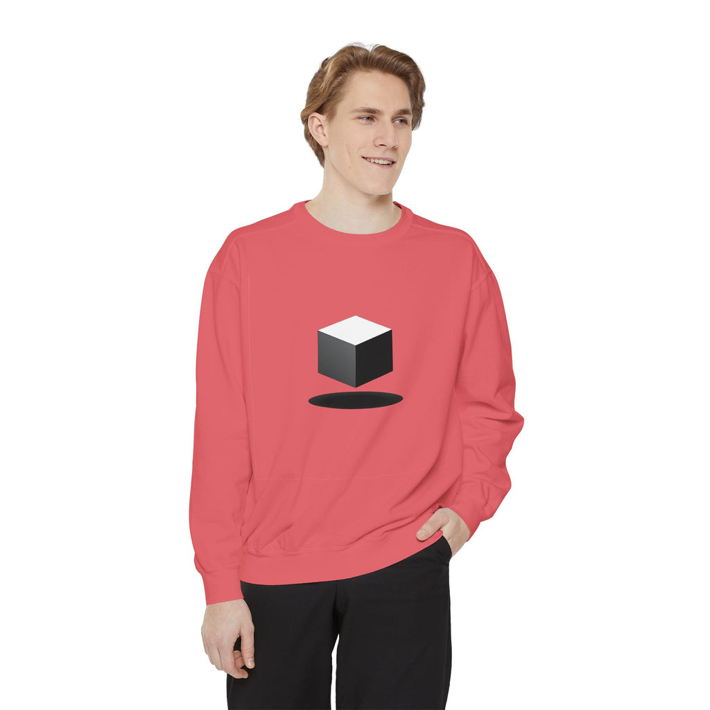 Minimalist Book Logo Sweatshirt — Reading Club Graphic Crewneck