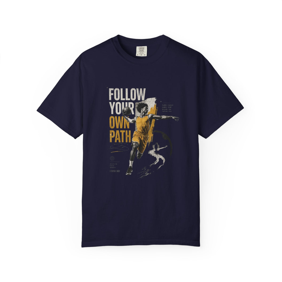 Follow Your Own Path T-Shirt — Inspirational Soccer Player Graphic Tee