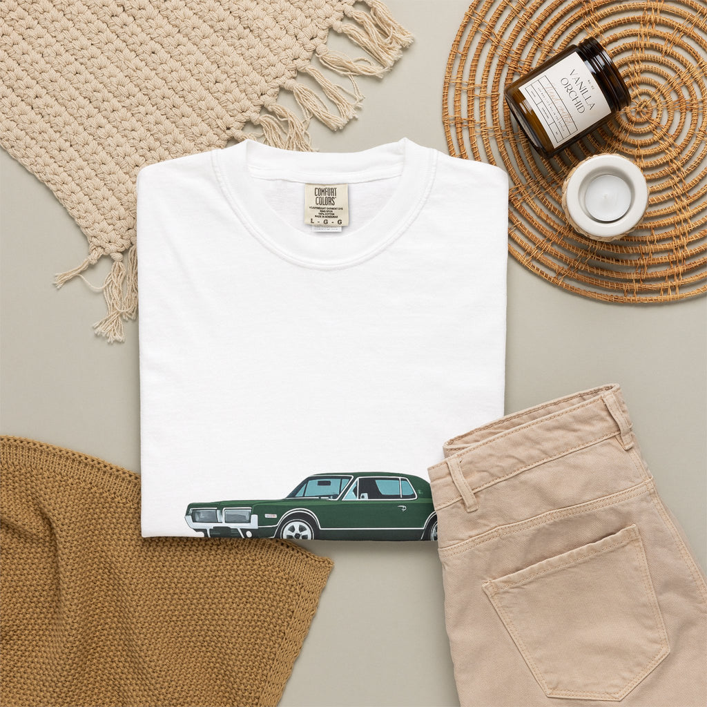 Vintage Green Muscle Car T-Shirt