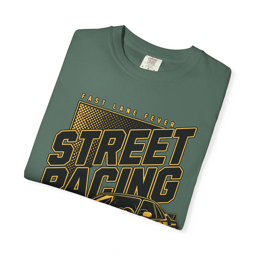 Street Racing Car T-Shirt — Retro Drift Racing Graphic Tee