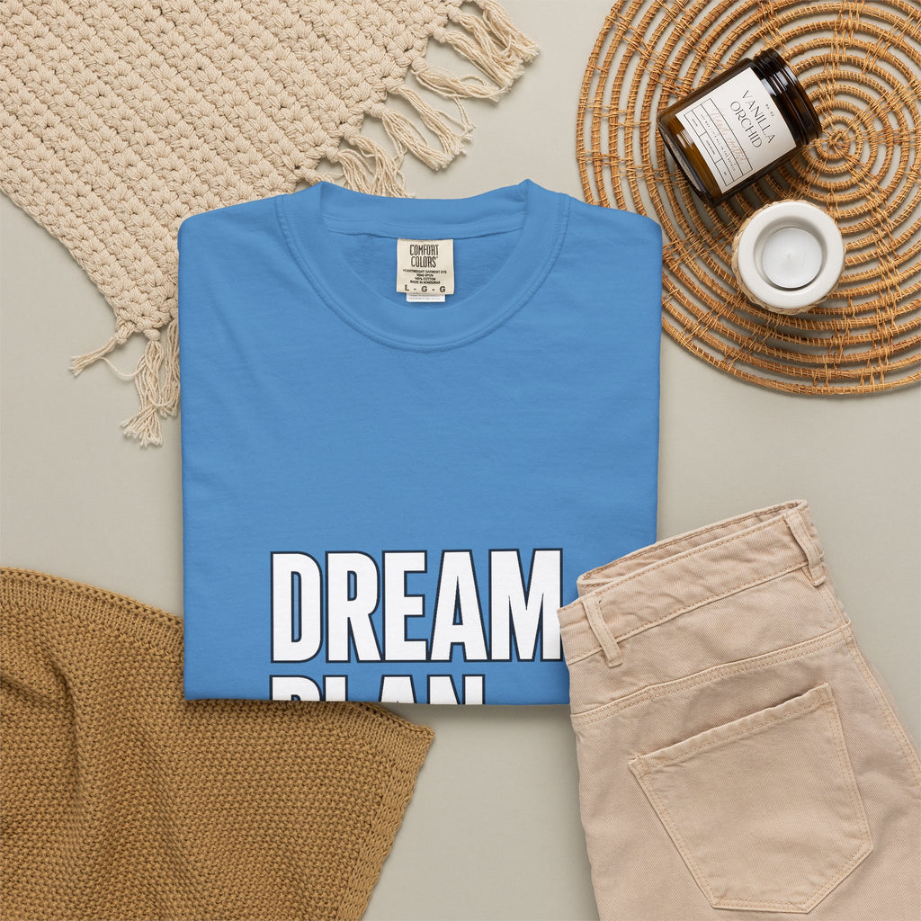 Dream. Plan. Execute. T-Shirt — Motivational Graphic Tee