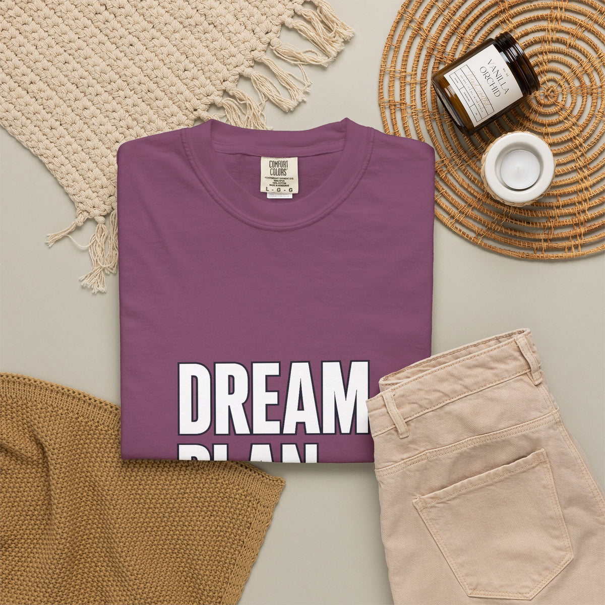 Dream. Plan. Execute. T-Shirt — Motivational Graphic Tee