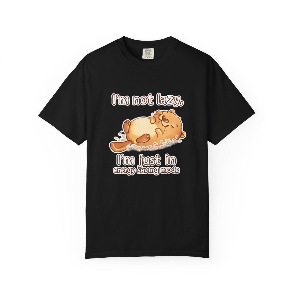 Funny 'I'm Not Lazy, I'm in Energy Saving Mode' T-Shirt