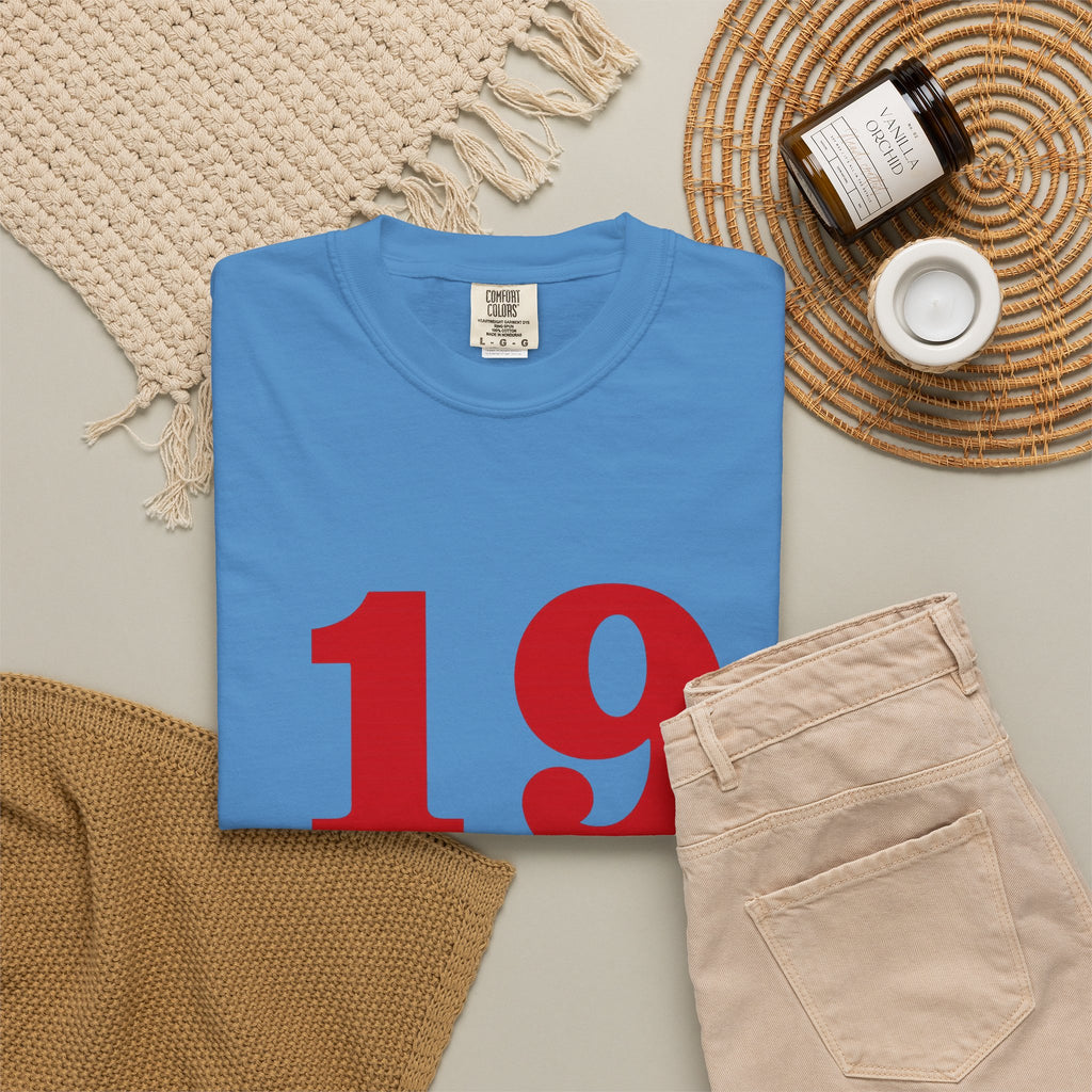 1999 Retro Number T-Shirt — Vintage Birth Year Tee