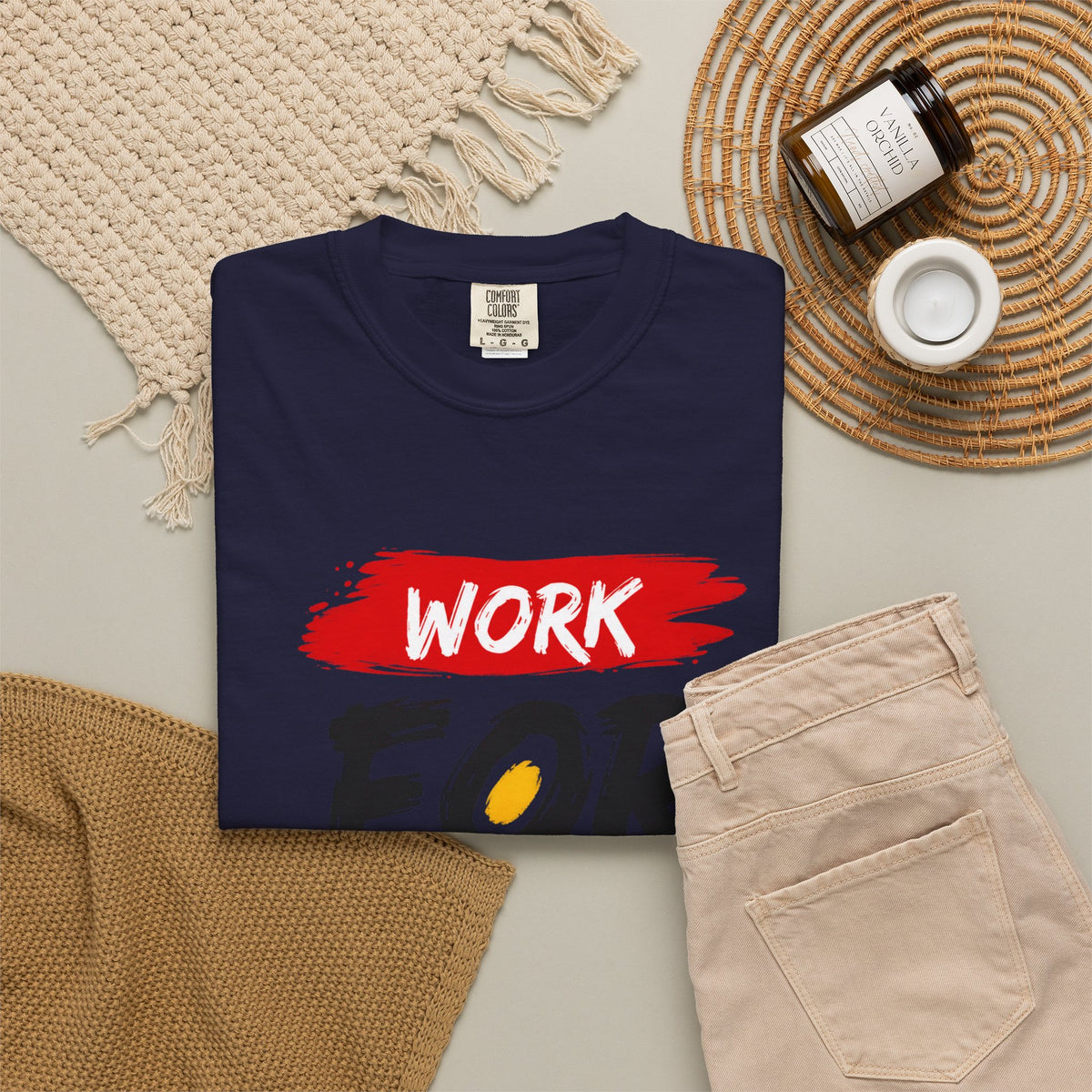 Work For Your Dream Inspirational T-Shirt