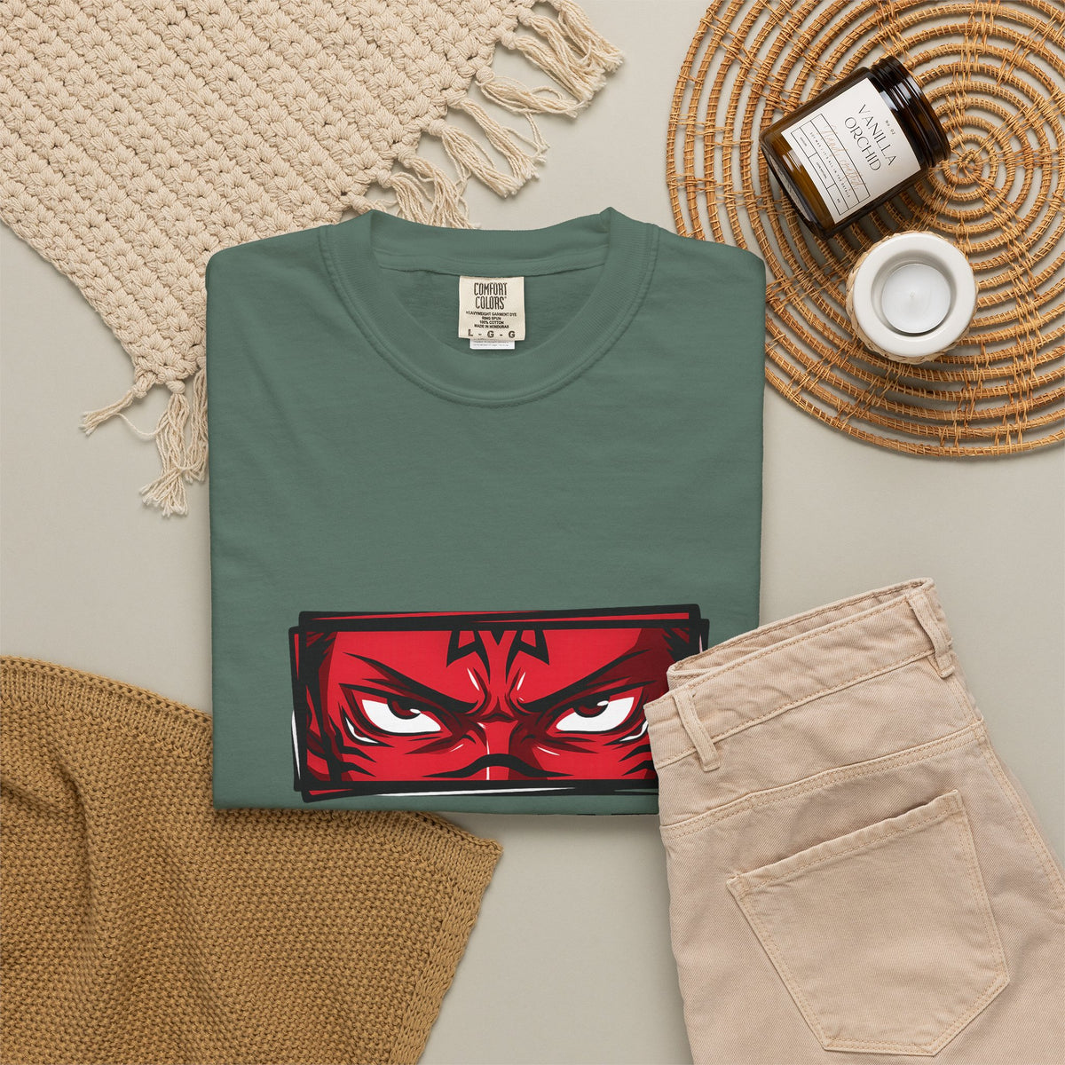 Dominate Red Eyes Graphic T-Shirt