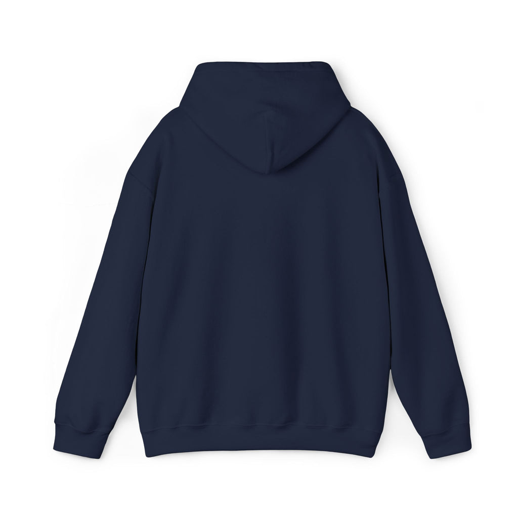 Risk/Reward Graphic Hoodie — “RISK | RICH” Distressed Text Sweatshirt