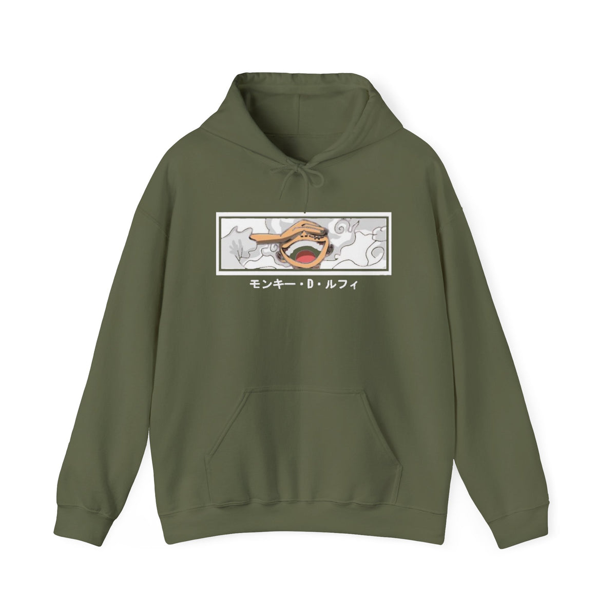 Laughing Mouth Graphic Hoodie — Anime Smile Streetwear Hoodie