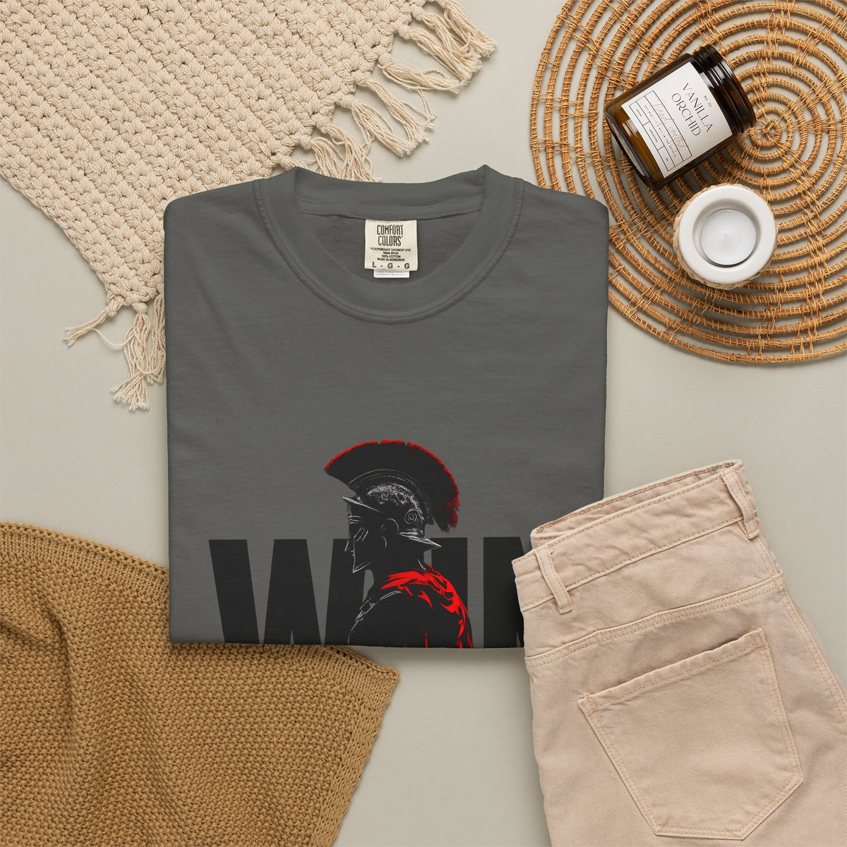 Spartan 'Win in Silence' Graphic T-Shirt