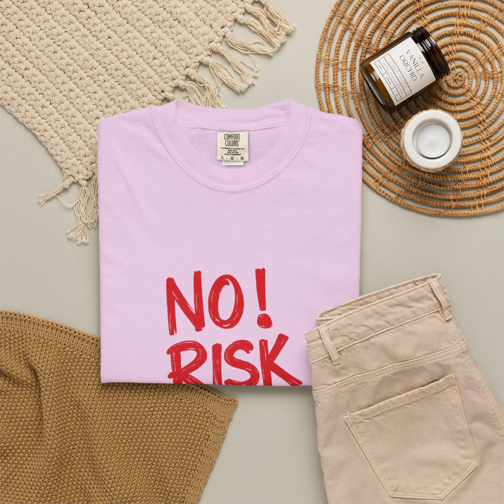 No Risk No Story T-Shirt — Motivational Graphic Tee