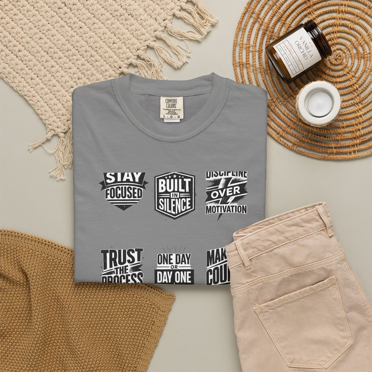 Trust The Process T-Shirt — Motivational Graphic Tee