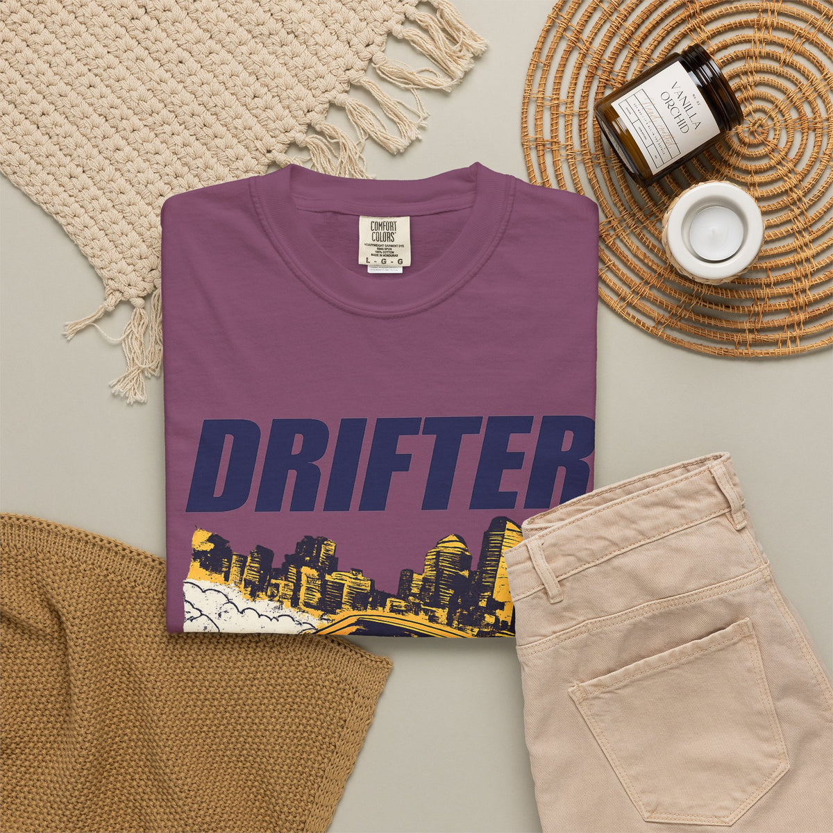 Drifter Street Racing T-Shirt — Retro Drift Car Graphic Tee