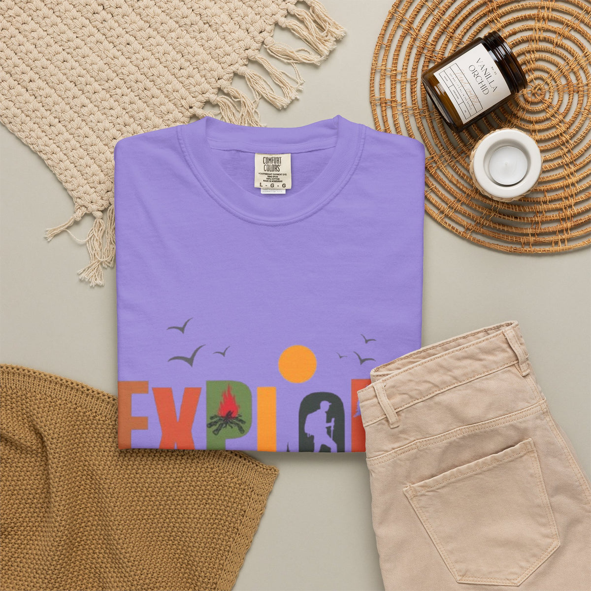 Explore Adventure T-Shirt — Outdoor Nature Graphic Tee