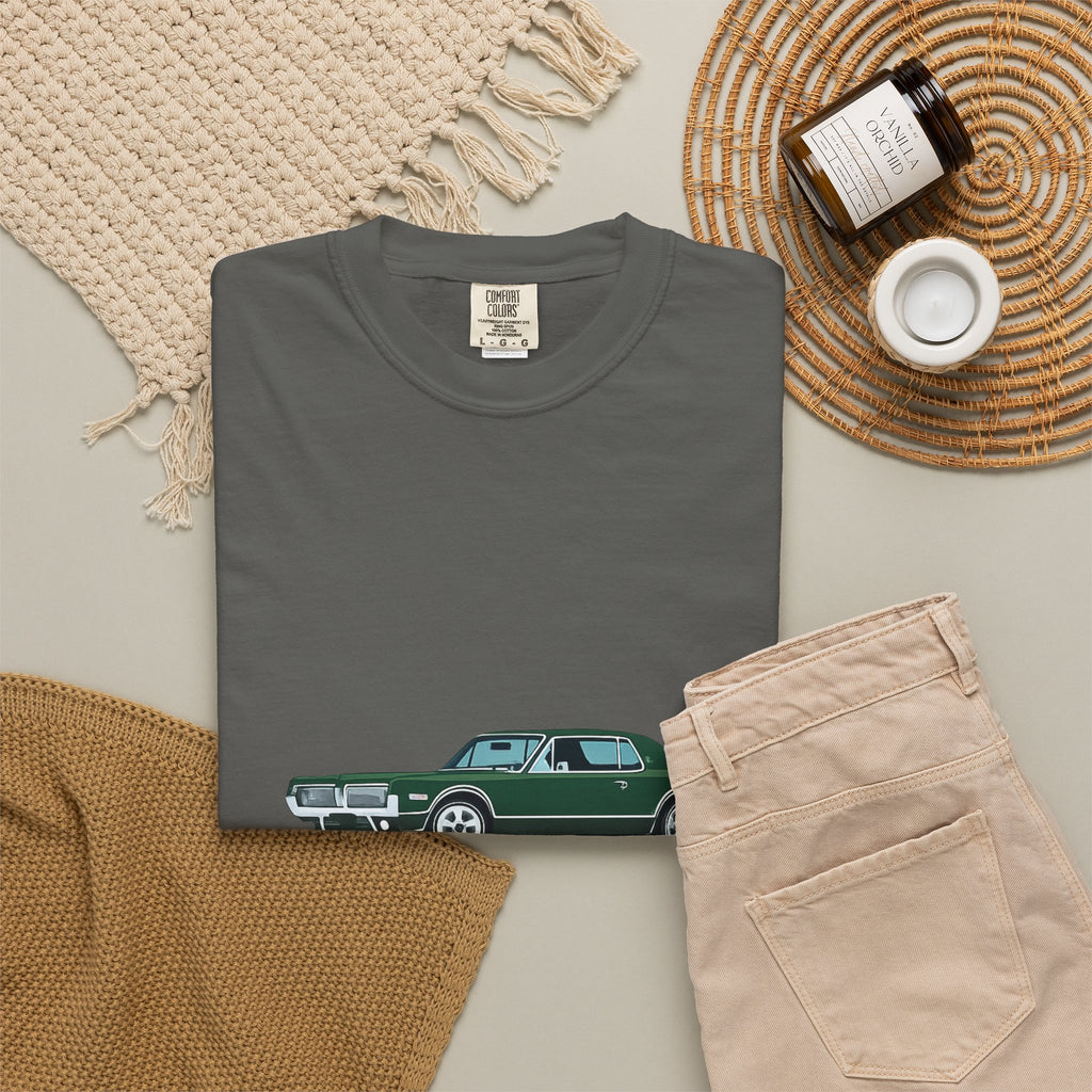Vintage Green Muscle Car T-Shirt