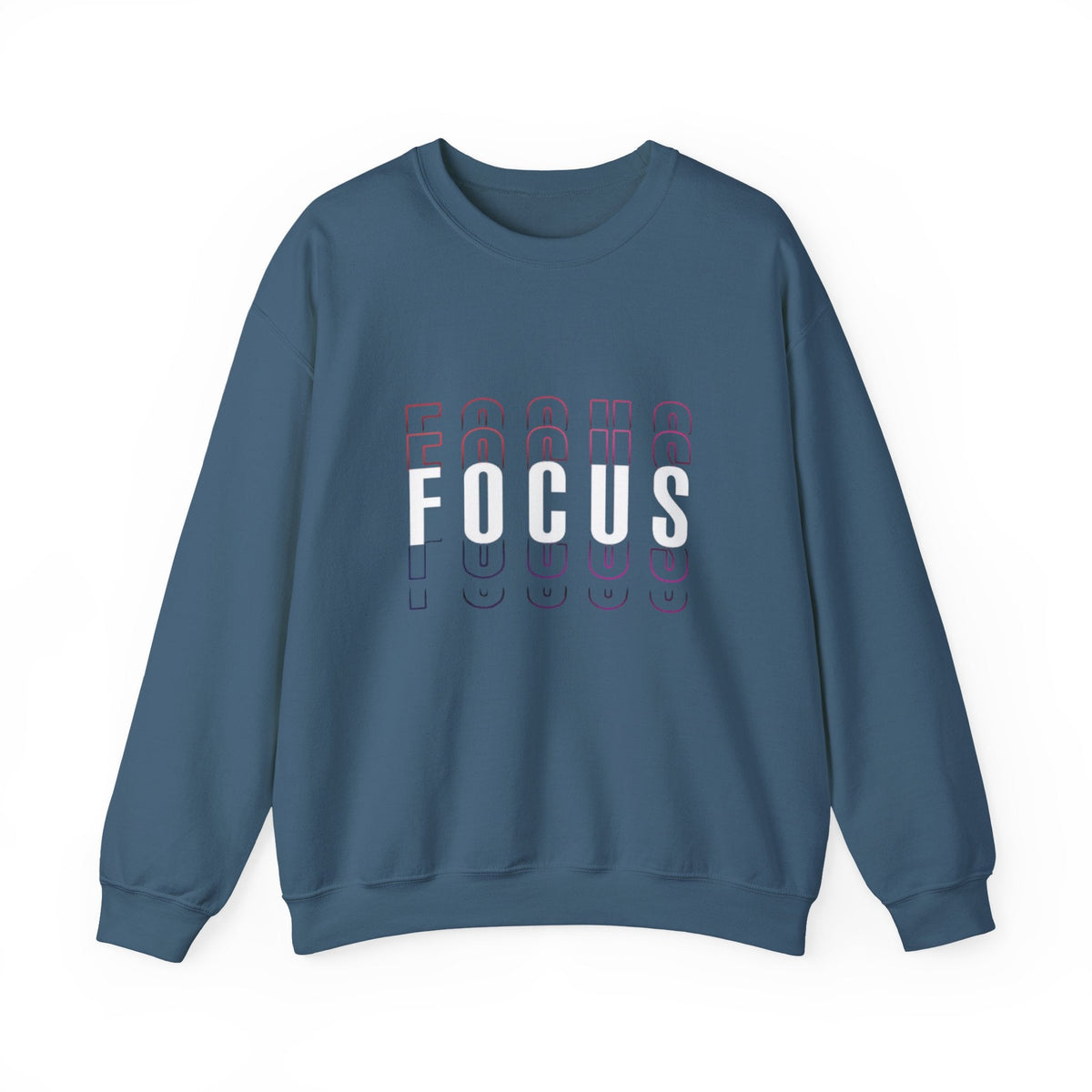 Focus Crewneck Sweatshirt — Motivational Casual Pullover