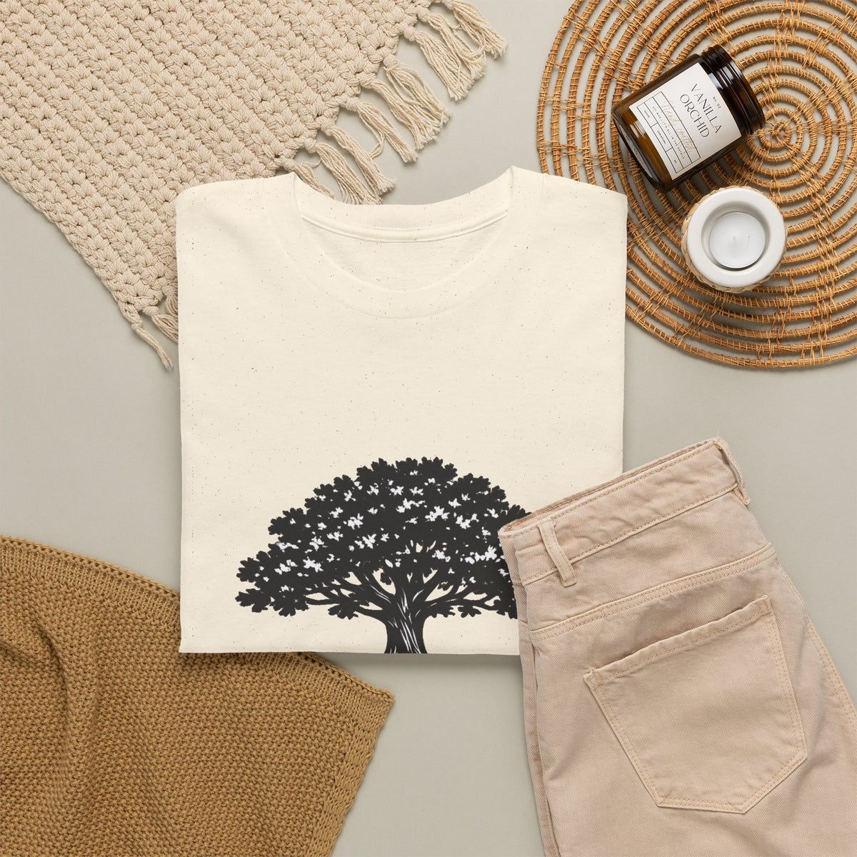 Tree of Growth T-Shirt — "Grow Through What You Go Through" Inspirational Tee
